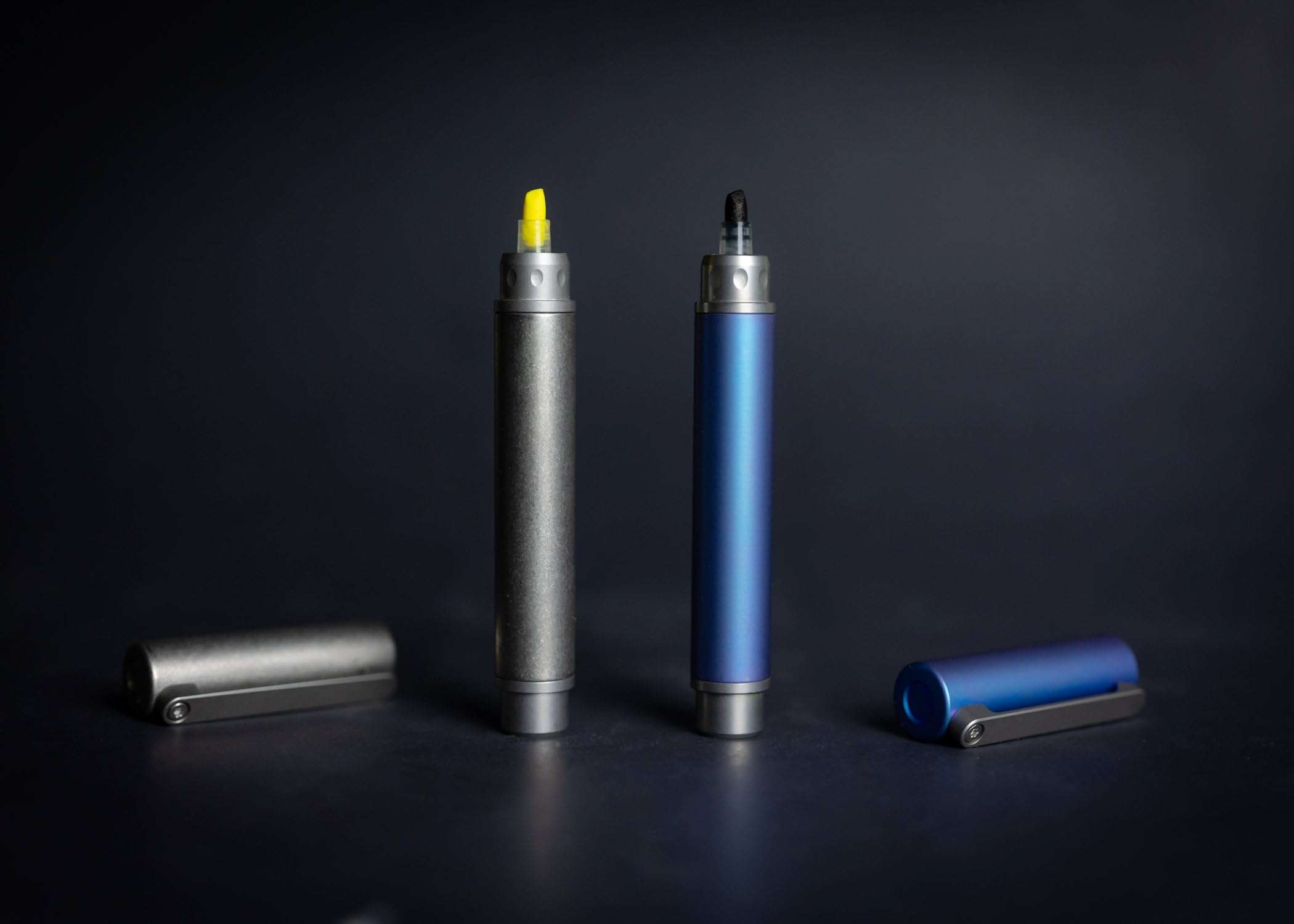 TEC Accessories - Hi-MARKR Pen Highlighter Cartridges – Yellow Color - Set of 30 Highlighter Refill Cartridges - Non-Toxic - Non-Bleed - Quick Drying - 3.4mm Bore Diameter 6