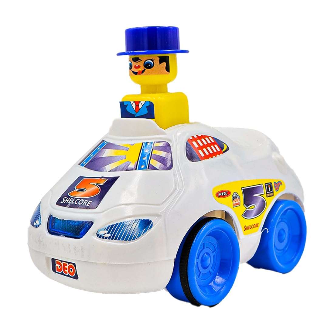 TOY BHARAT Push n Go Sports Car | Travel Toys | Birthday Gift | 1-6 Year | Realistic Design | Indoor Outdoor Play | Safe and Non-Toxic | Gift for Kids | Multicolour 4