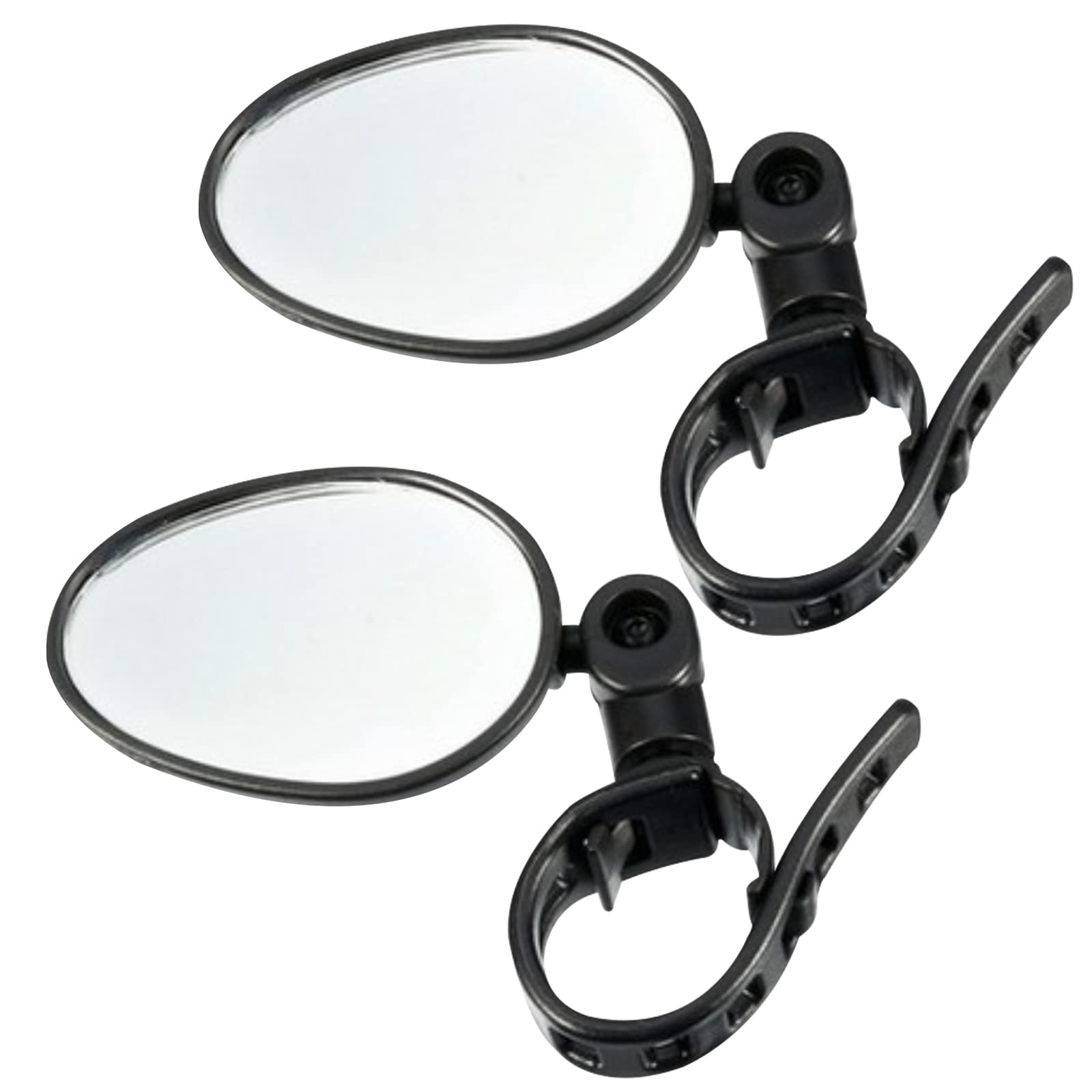 Zasukol 2Packs Bike Mirror Cycling Rear Mirror Bicycle 360˚Rotatable Handlebar Rearview Mirrors Adjustable Bicycle Riding Handlebar Mirror for Mountain Road Cycling Bikes 1