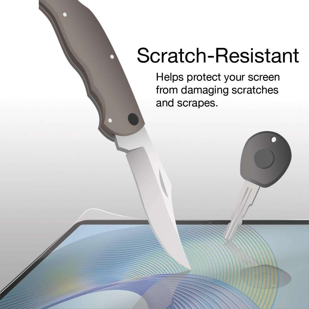 BoxWave Screen Protector Compatible with Allen Bradley PanelView Plus 7 Performance 19" - ClearTouch Crystal ToughShield 9H (2-Pack), Clear 9H Tough Flexible Film Screen Protector 4