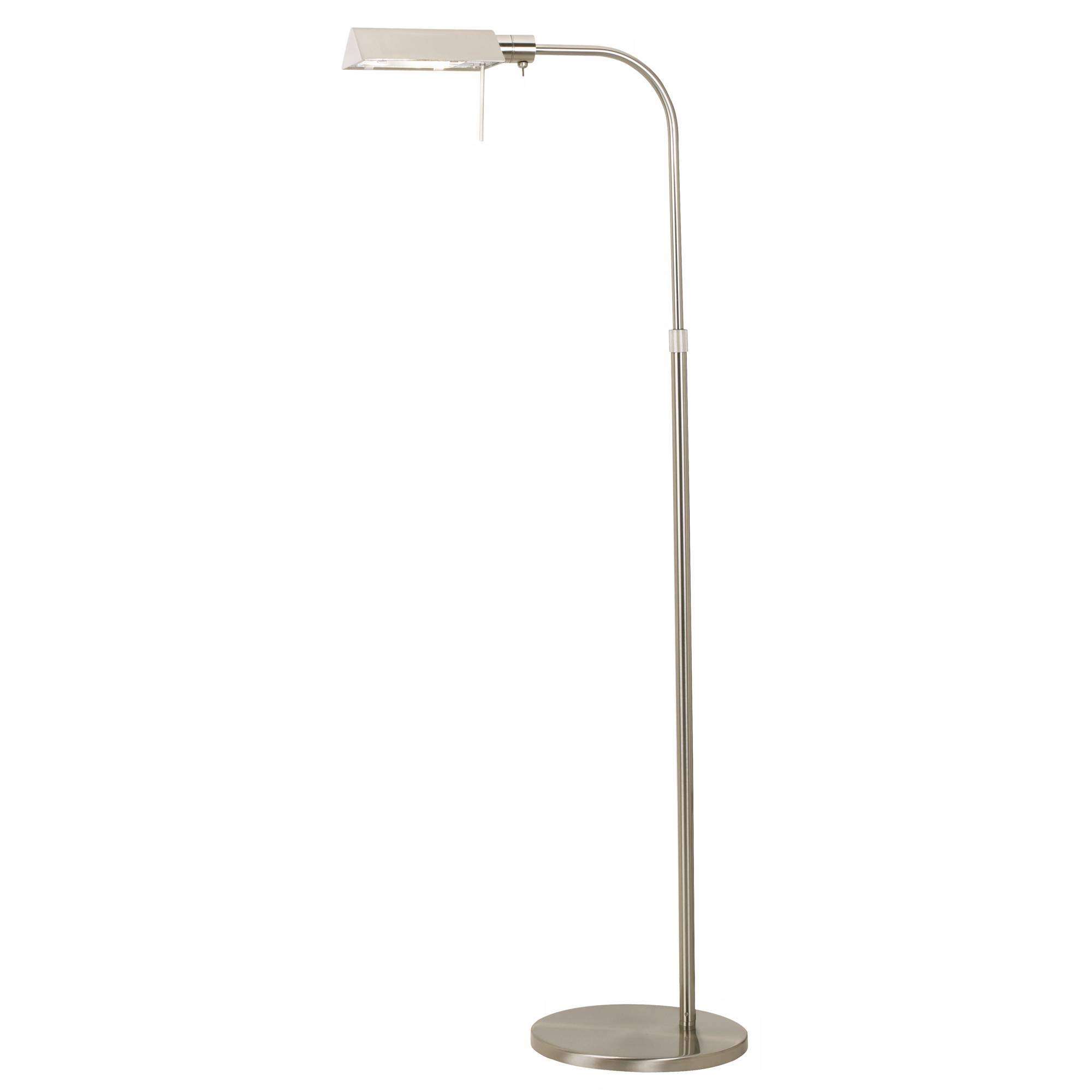 Sonneman 7005.13 Traditional One Light Floor Lamp from Tenda Collection in Pewter, Nickel, Silver Finish, 10.00 inches 1