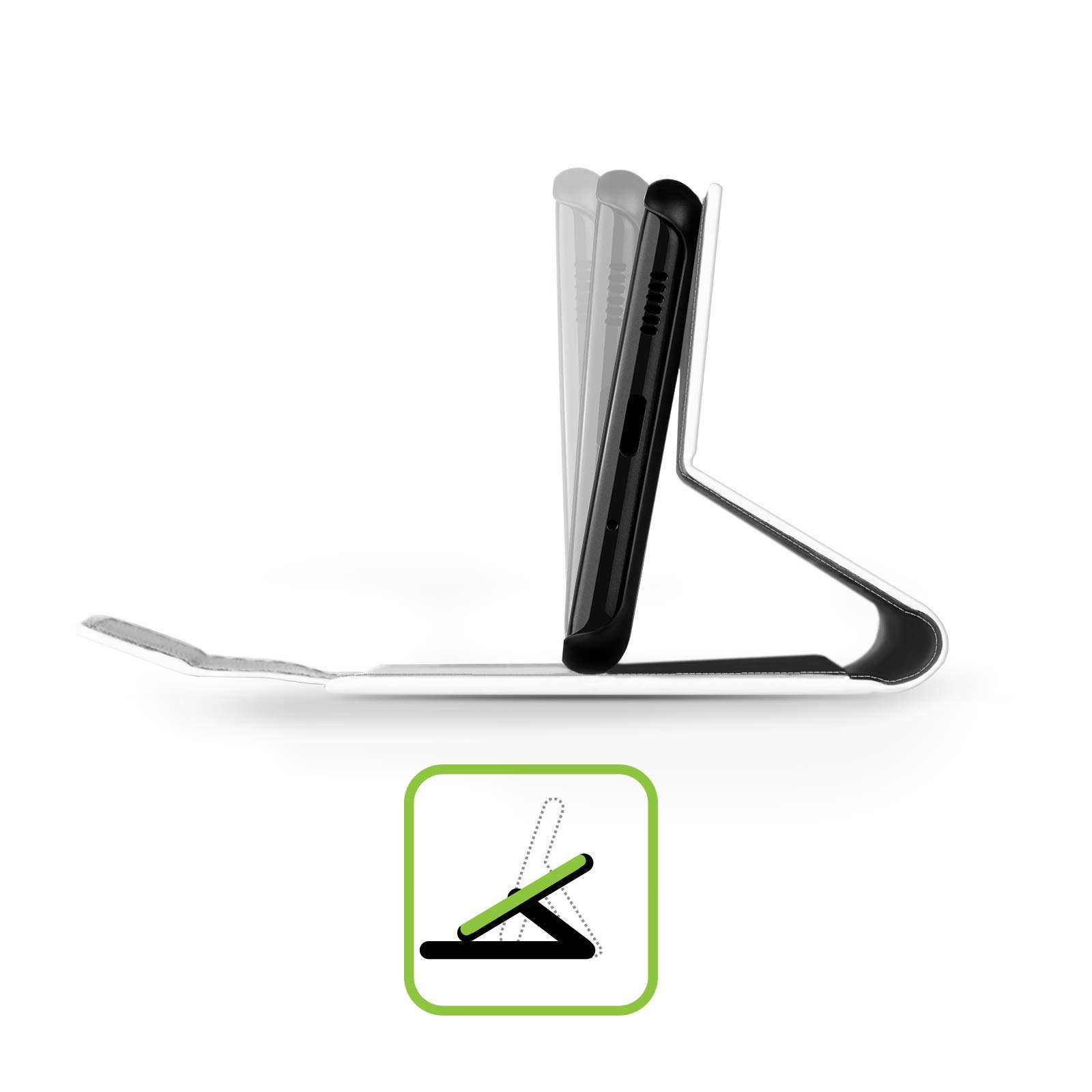 Head Case Designs Orange Nautical Summer Leather Book Wallet Case Cover Compatible with Samsung Galaxy S21 Ultra 5G 5