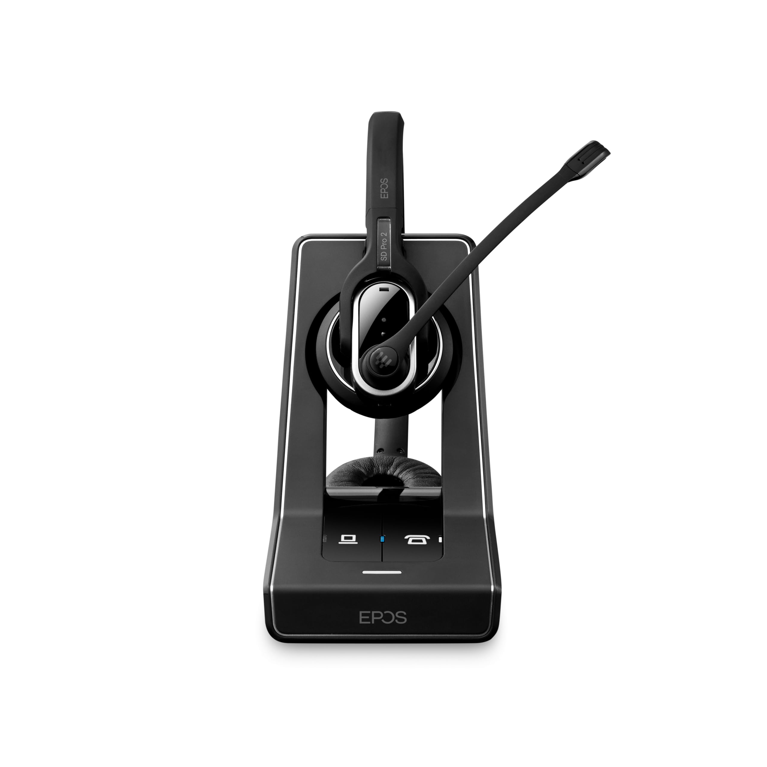 Sennheiser Enterprise Solution SD Pro2 ML Double-Sided Multi Connectivity Wireless Headset for Desk Phone & Skype for Business Ultra Noise-Cancelling Microphone, Black 4