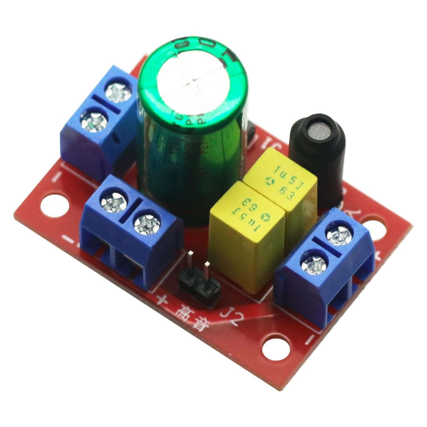 GODIYMODULES 2 Pcs Adjustable 2 Way Crossover Two-Way Crossover HiFi Speaker High and Low Frequency Car Bass Audio Speaker Crossover Filter DIY Home 6