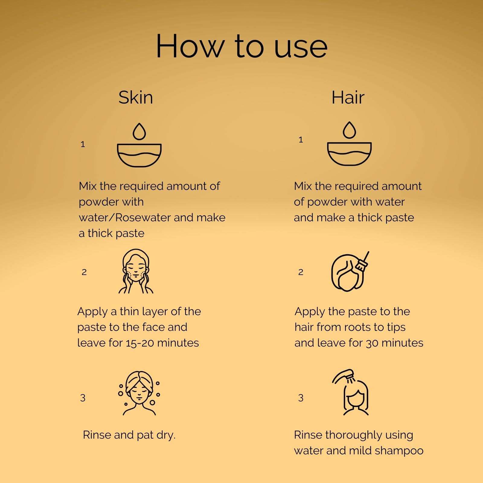 MZ Pure n Natural Multani Mitti/Fullers Earth (Bentonite Clay) Powder For Face Pack, Skin Whitening and Hair Growth For Men n Women 250g 5