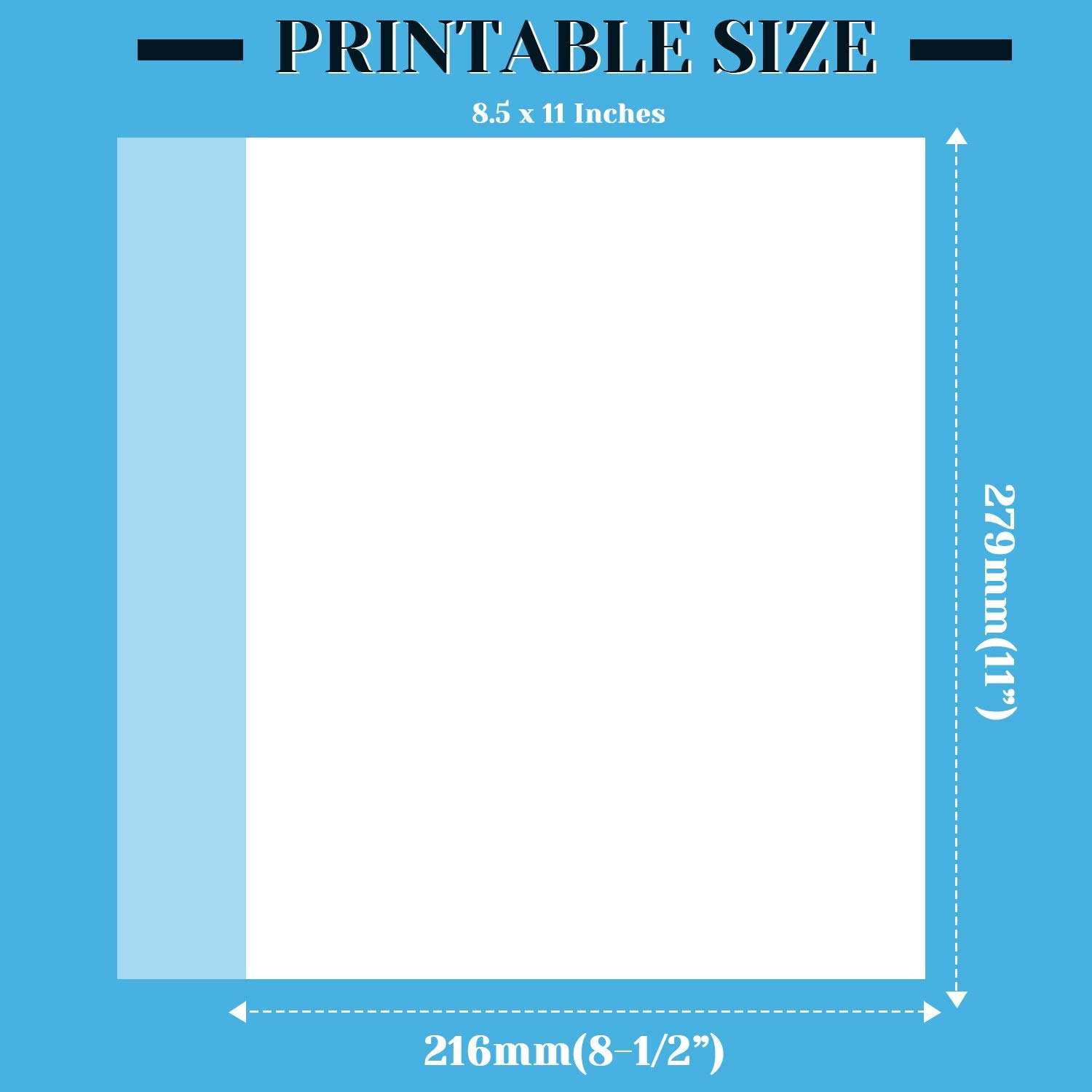 Vellum Paper, Cridoz 115GSM Transparent Vellum 8.5 x 11 Translucent Clear Printable Tracing Paper for Printing Invitation Cards 5