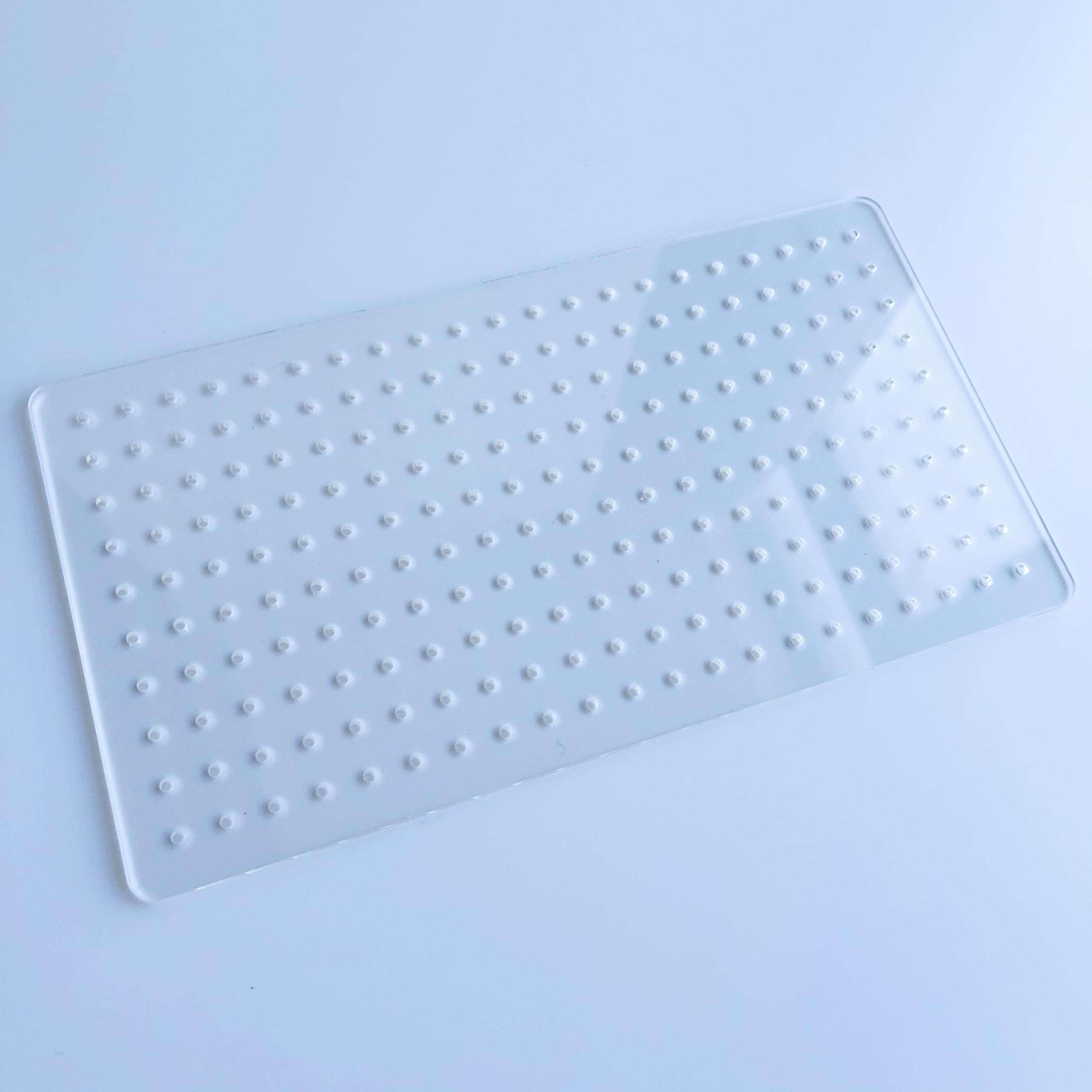 CHENRUI Acrylic Sashiko Stencil, Embroidery Pattern Template, Quilting Stencil Tool, Points or Straight Lines Pattern (10 mm parallel points) 6