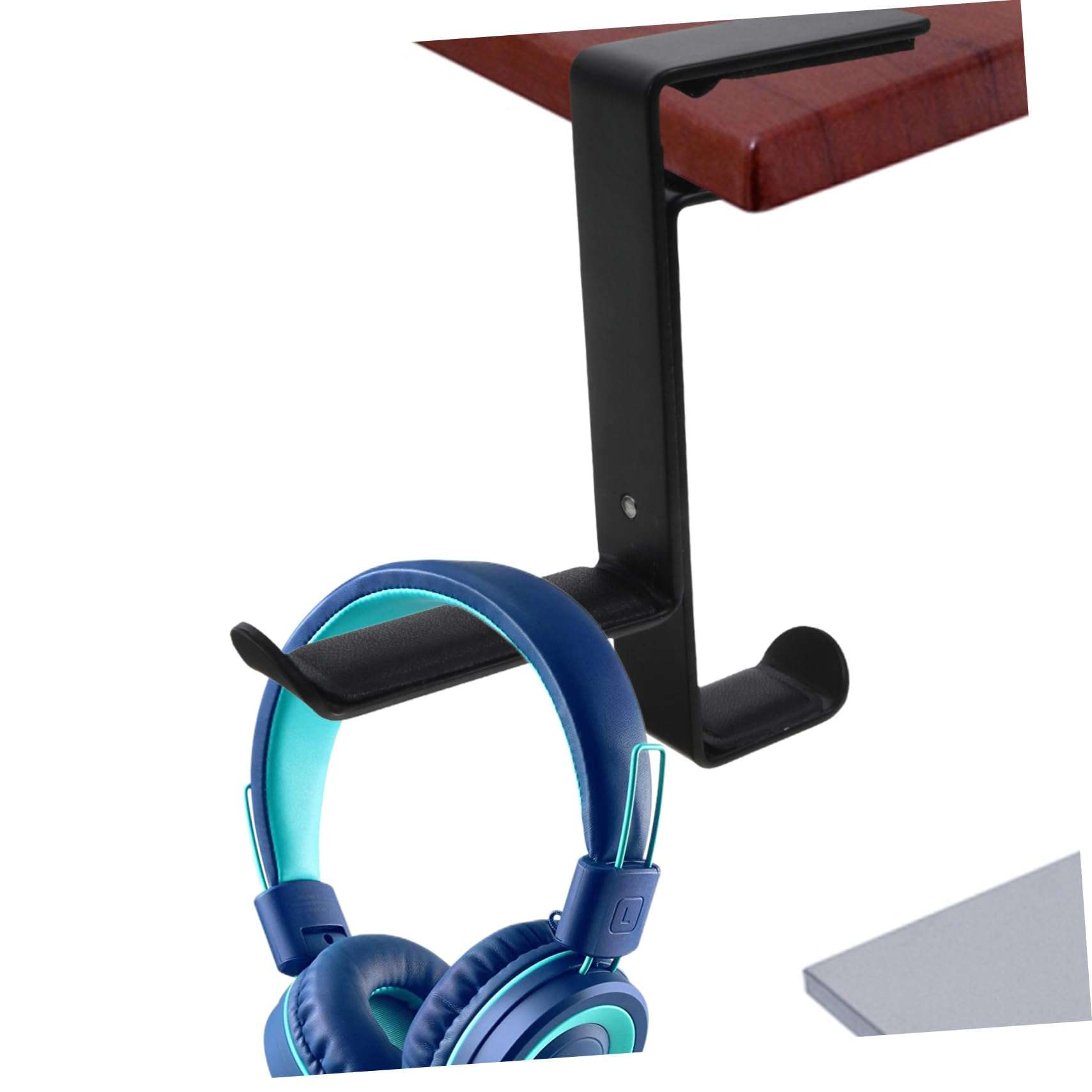 ORFOFE Headphone Stand Headphone Rack Headset Stand Large Size Headset Hifi Headset Hook Earphone Display Stand Computer Monitor Mount Headset Mount Headphone Holder Aluminum Alloy Black 5