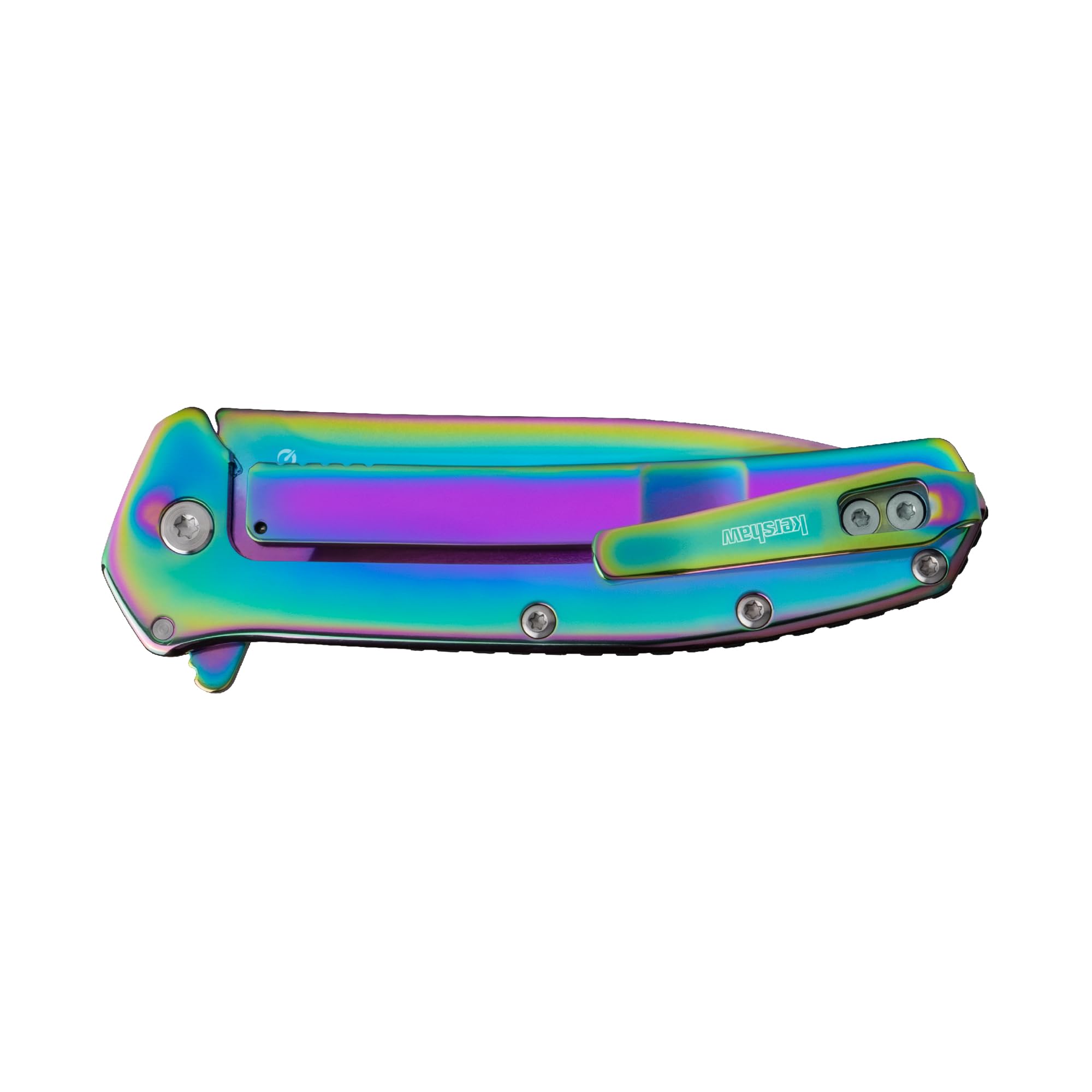 Kershaw Outcome Rainbow Pocket Knife, 3.1" Stainless Steel Blade, EDC Folding Knife, Durable & Stylish Everyday Carry Tool 2