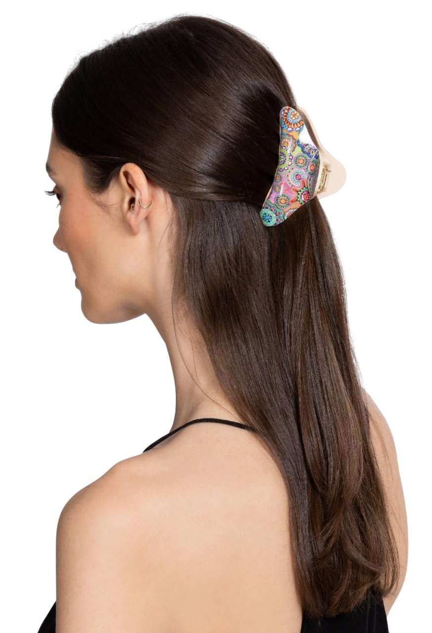 Johnny Was Napperon Hair Clip - RJ25025-2 4