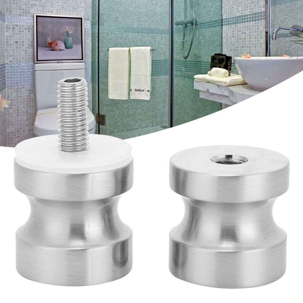 Shower Door Handle, Sliding Shower Doors Knob Pull Hardware Replacement Parts for Bathroom Glass Doors, for Showcase Shower Room Bathroom Handle Door Knob 3