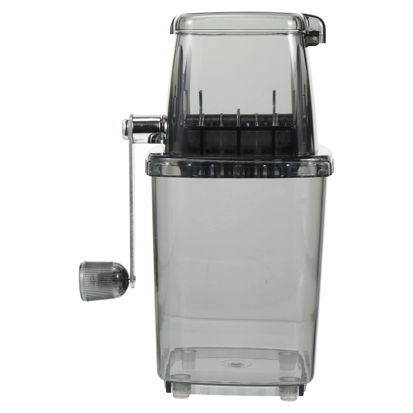 Hemoton Electric Razor Garlic Crusher 2L Ice Crusher Shaver Portable Hand Crank Machine for Home Ice Ice Chip Ice Manual Ice Ice Kitchen Gadget Snow Cone Machine Shaved Ice Electric Shaver 1