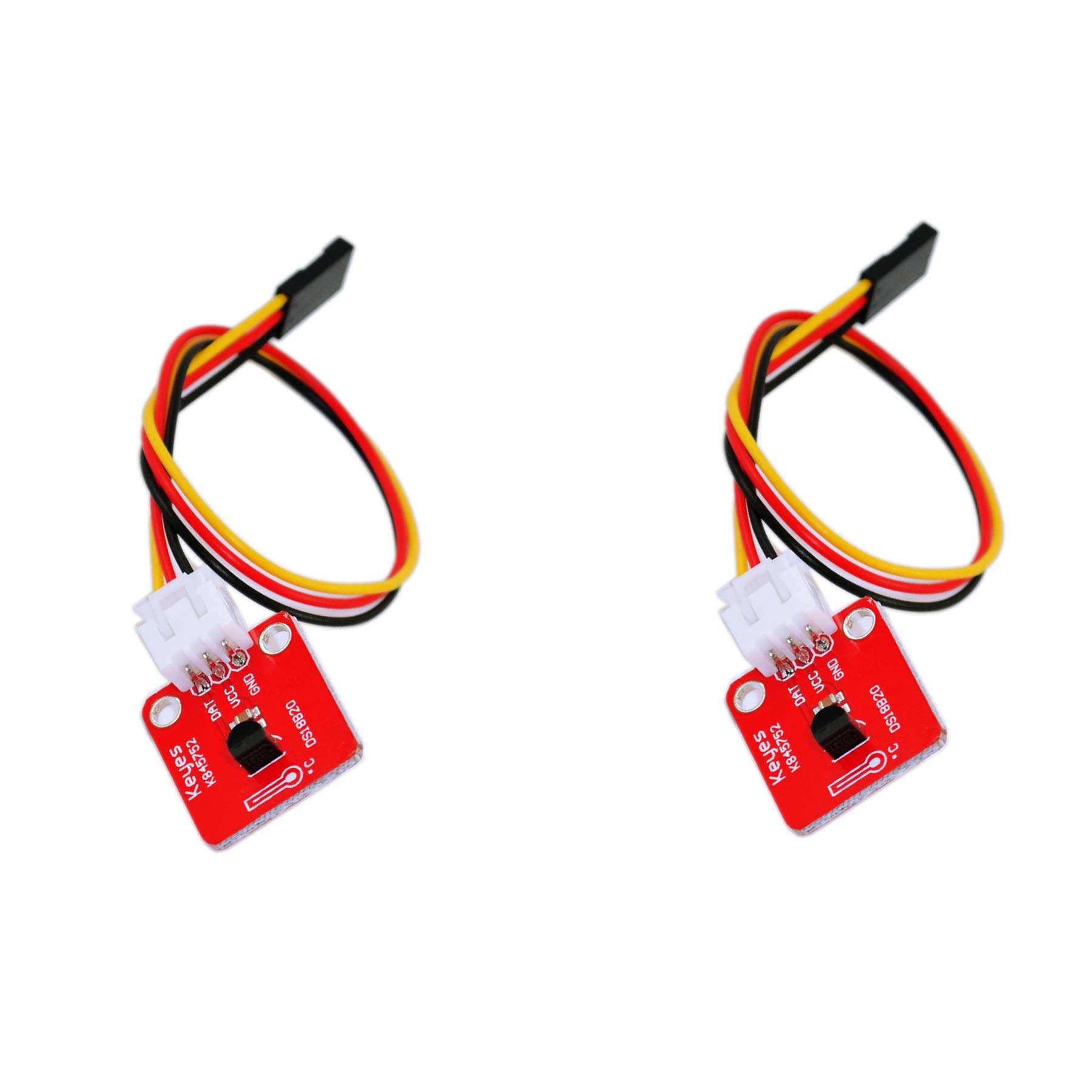 2 Pcs LM35 Linear Temperature Sensor Module 0~100℃ for Arduino Raspberry pi Micro:bit detect Ambient air Temperature 1