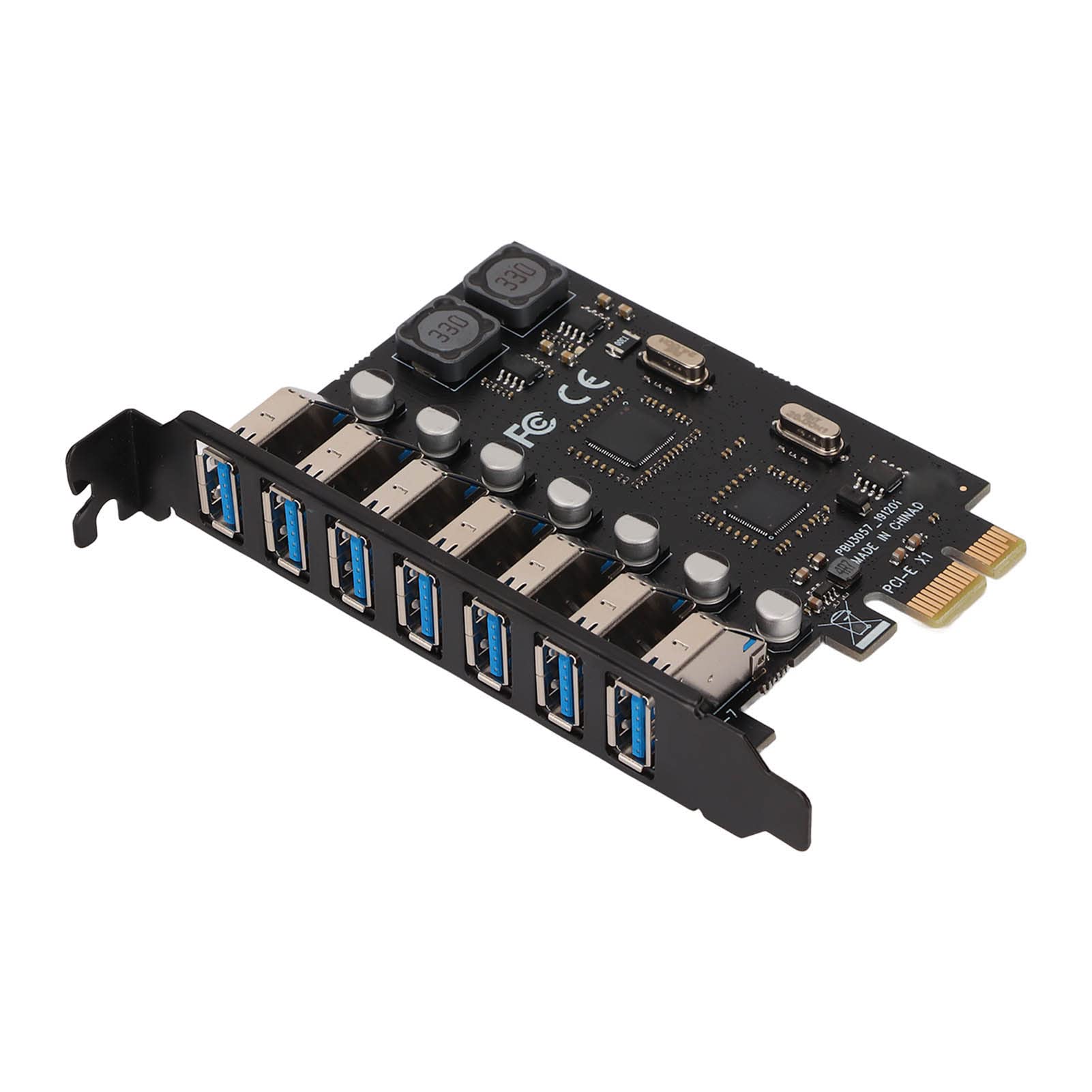 PCIE to USB 3.0, 7 USB3.0 Ports PCI Express Card for Windows 1