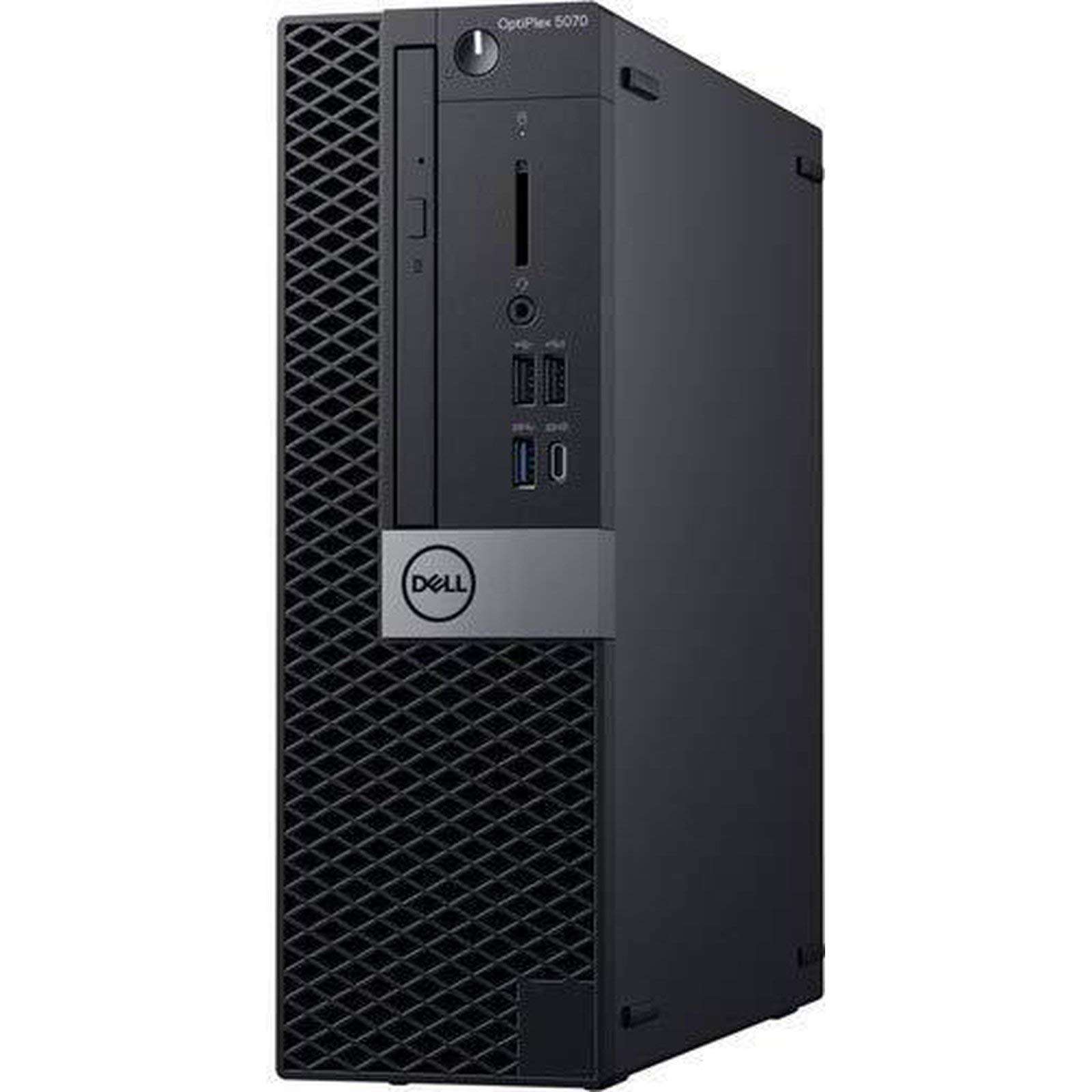 Dell OptiPlex 5070 Desktop Computer - Intel Core i5-9500 - 16GB RAM - 256GB SSD - Small Form Factor -Windows 10 Pro (Renewed) 4