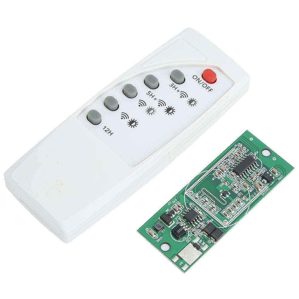 Oumefar 3.7V 7.4V Microwave Radar Solar Light Controller Solar Lamp Circuit Board Control Sensor Module for Solar Lights 3
