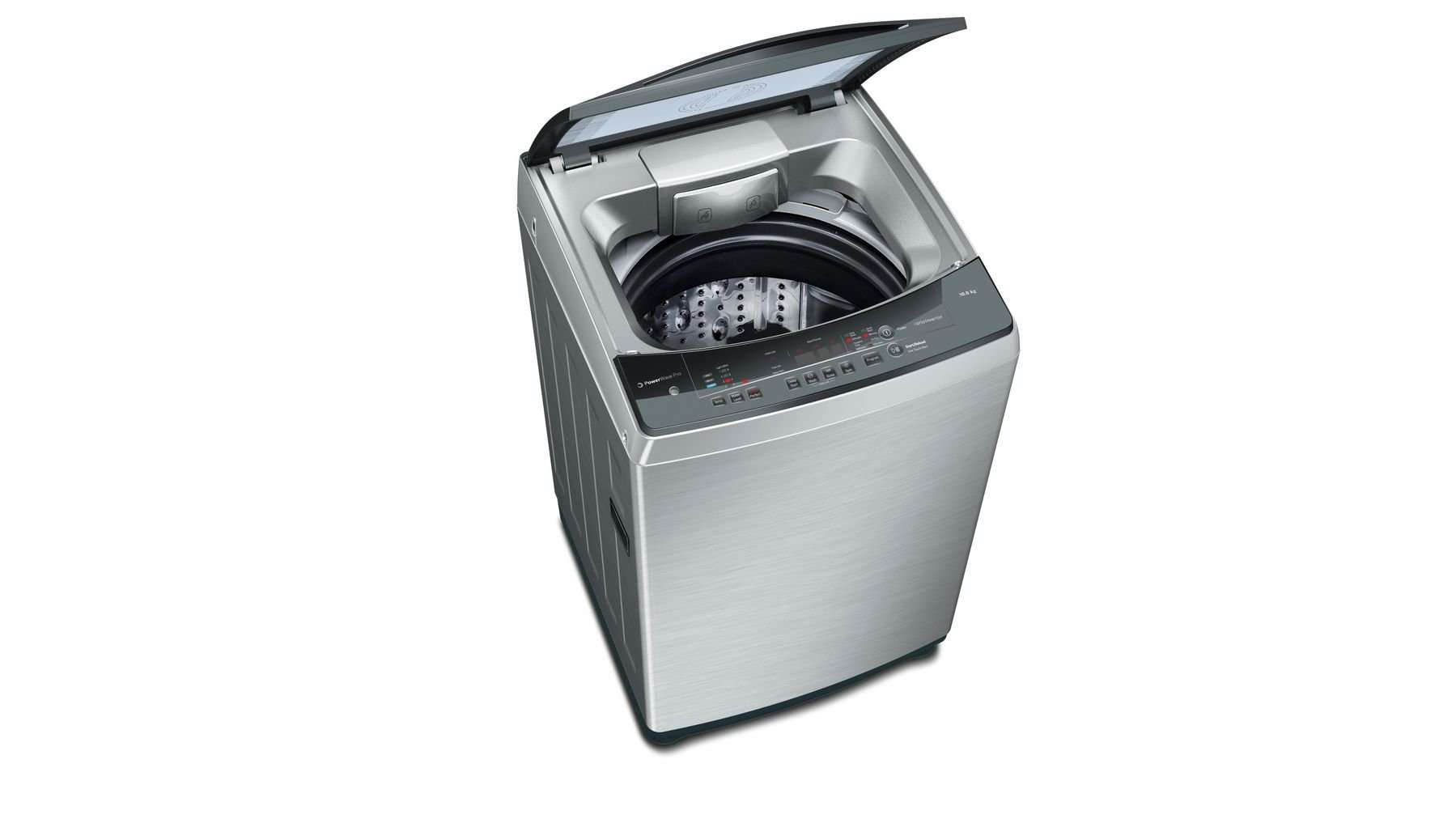 Bosch 10kg Fully Automatic Top Loading Washing Machine (WOA106X0IN, Inox) 4