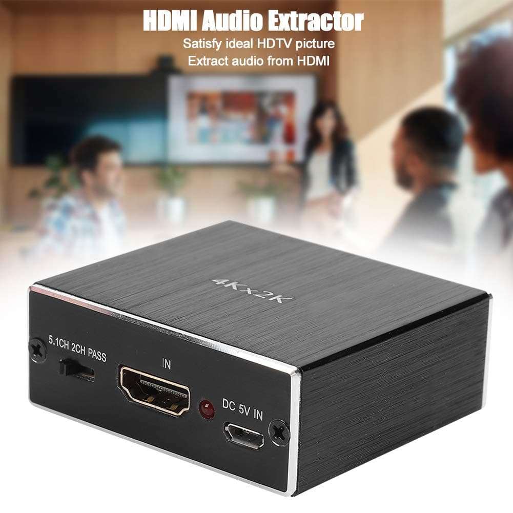 Optical Converter Audio Decoder HDMI Splitter Professional Video Sperator Optic Audio Converter HDMI 4K for Toslink SPDIF 4K x 2K 3D 3