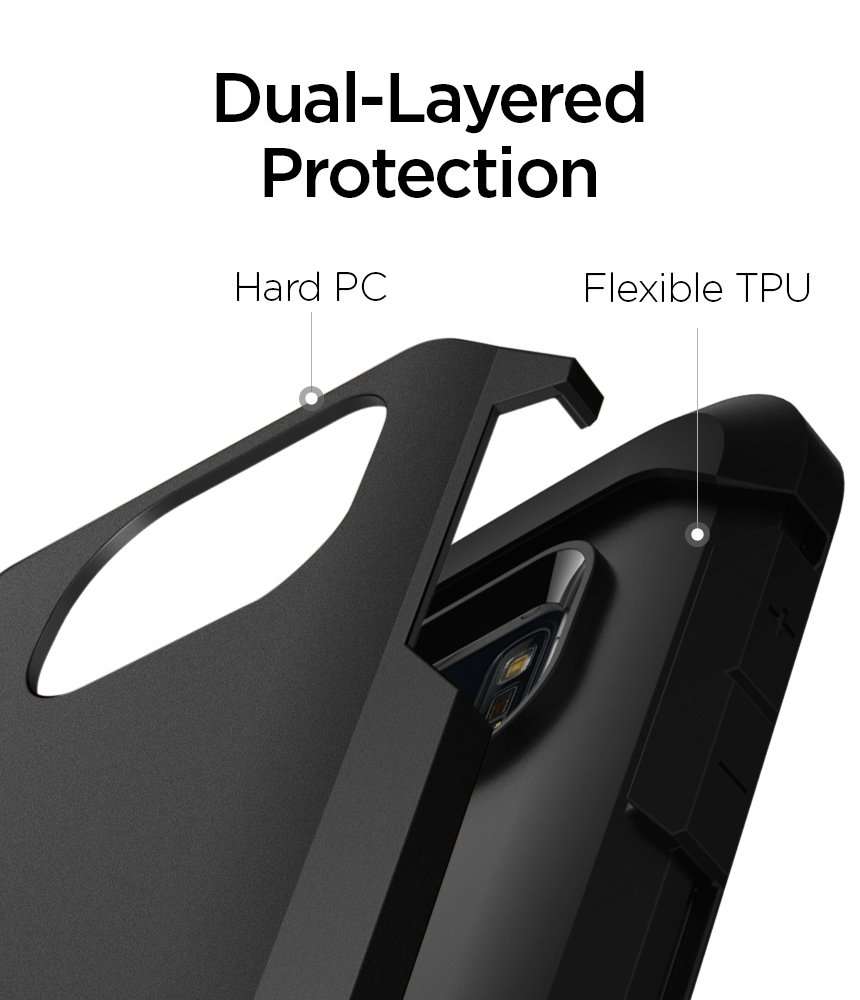 Spigen Tough Armor Designed for Samsung Galaxy S7 Case (2016) - Black 3