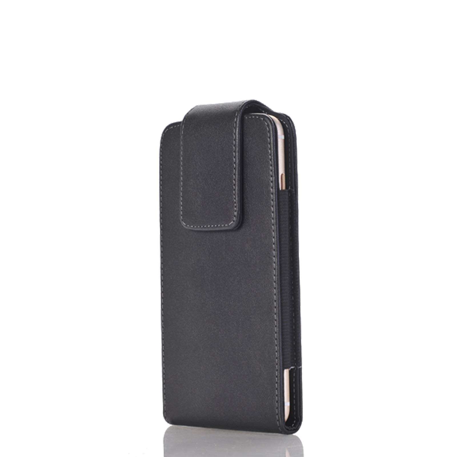 Mobile Phone Holsters Men Leather Belt Clip Holster Pouch Case for Samsung Galaxy S6,S6 Edge,J2 Core (2020),J2 Core SM-J260F/DS,A5, Cellphone Pouch Case Cover,Magnetic Flap Sleeves 6