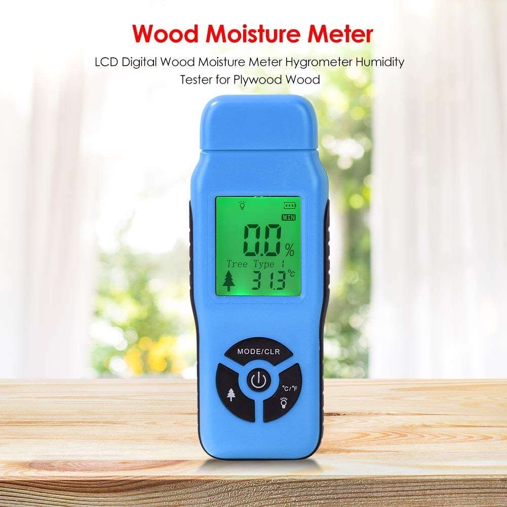 ZUQIEE PH Meter Moisture Meter Digital Hygrometer Moisture Meter for Wood/Cardboard Lumber Humidity Tester Fast Precise Measurement LCD Display Humidity Tester 2