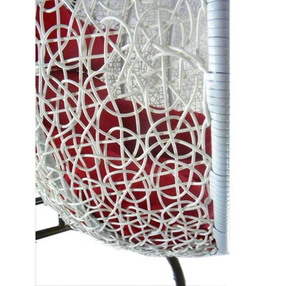 Jhula King Hanging Swing Chair with Cushion & Spring for Garden Outdoor || Indoor || Outdoor || Living Room || Balcony || Garden || Patio || Home Improvement 4