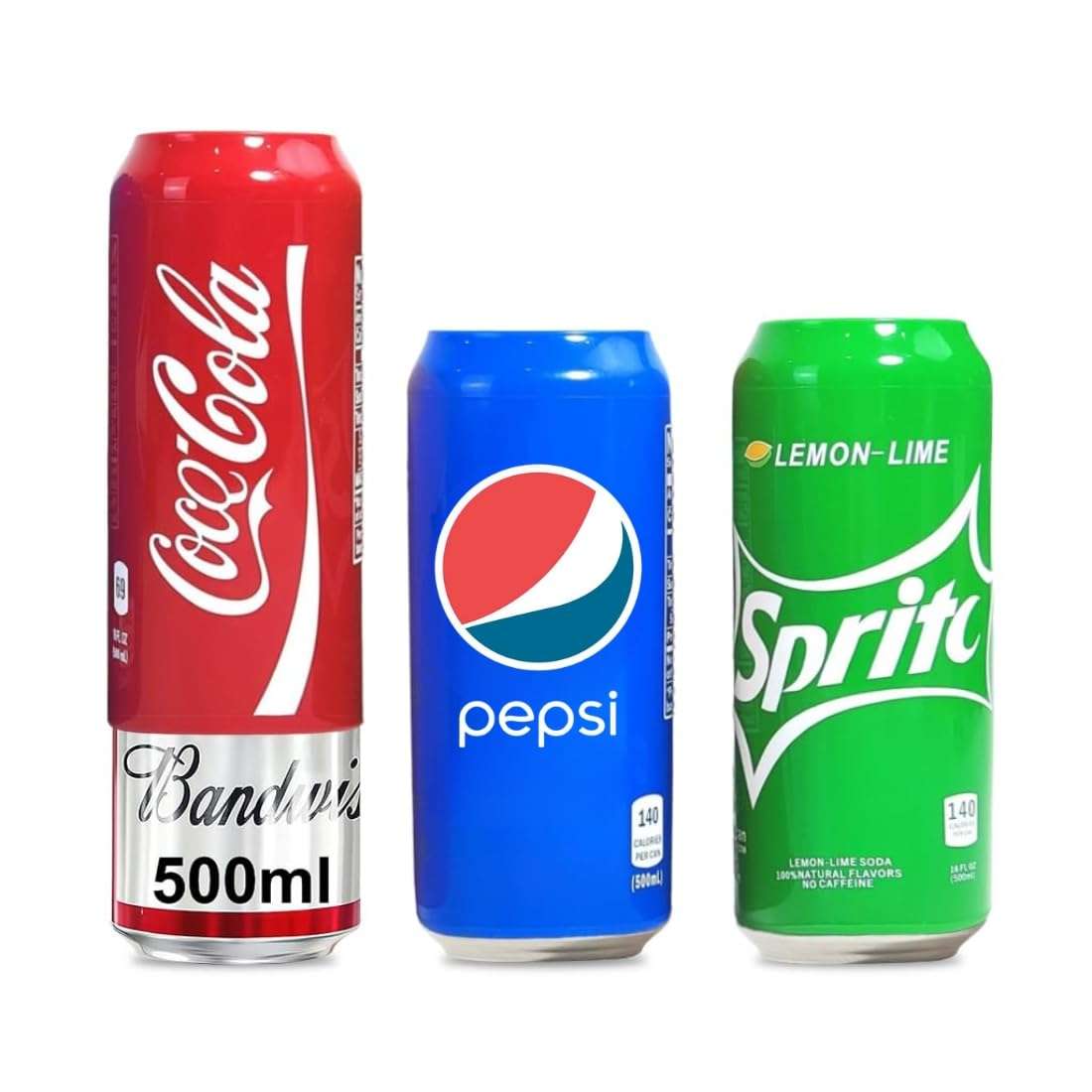 Shop Stoppers Silicone Beer Can Sleeves (Set of 3) for Hiding Drinks – Reusable, Flexible & Portable Tin Covers for Beer, Soda, Soft Drink & Other Drink Cans - 3 Pcs Fake Soda Can Cover fit for 500ML