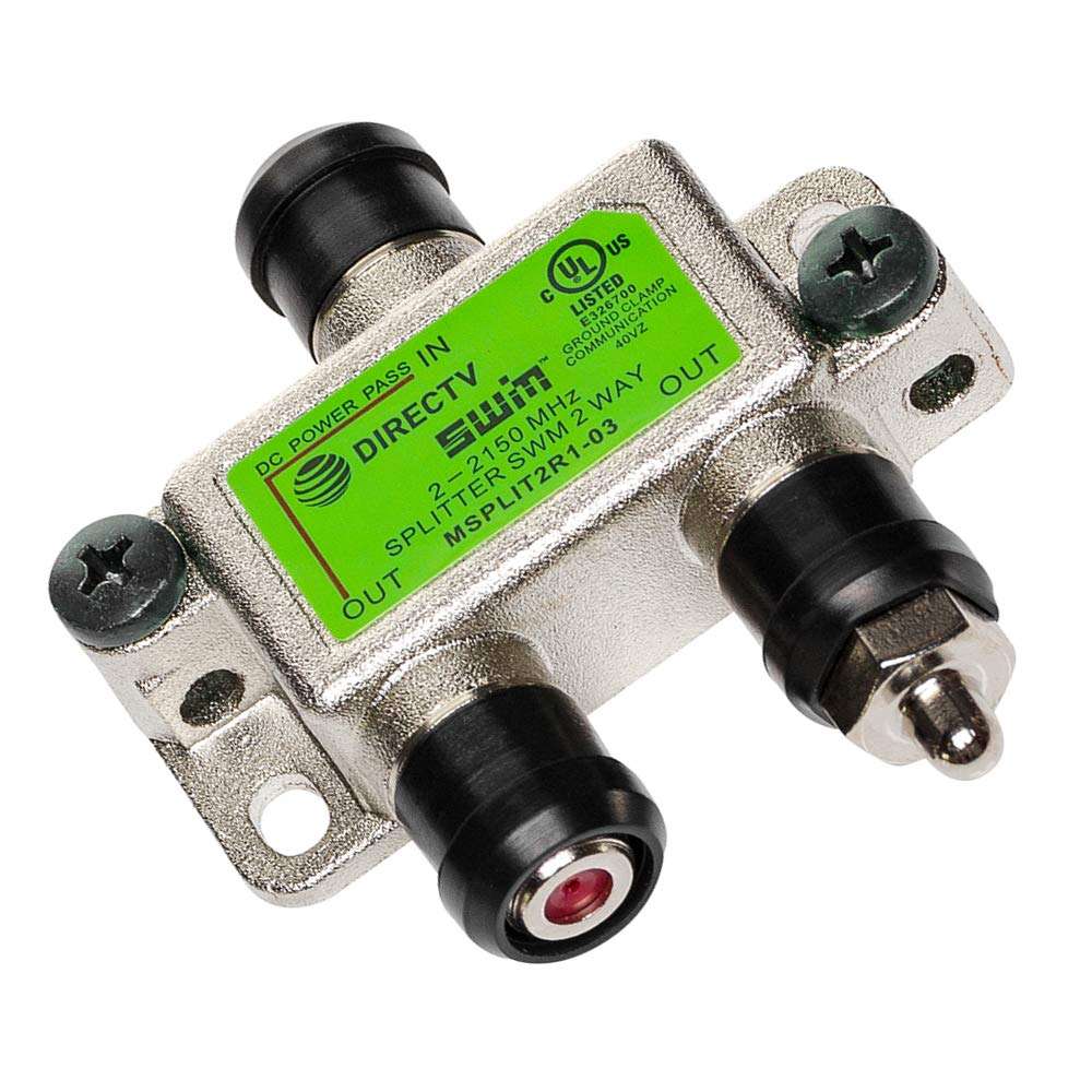 Directv Msplit2r1-03 Approved 2-Way Wide Band SWM Splitter 3