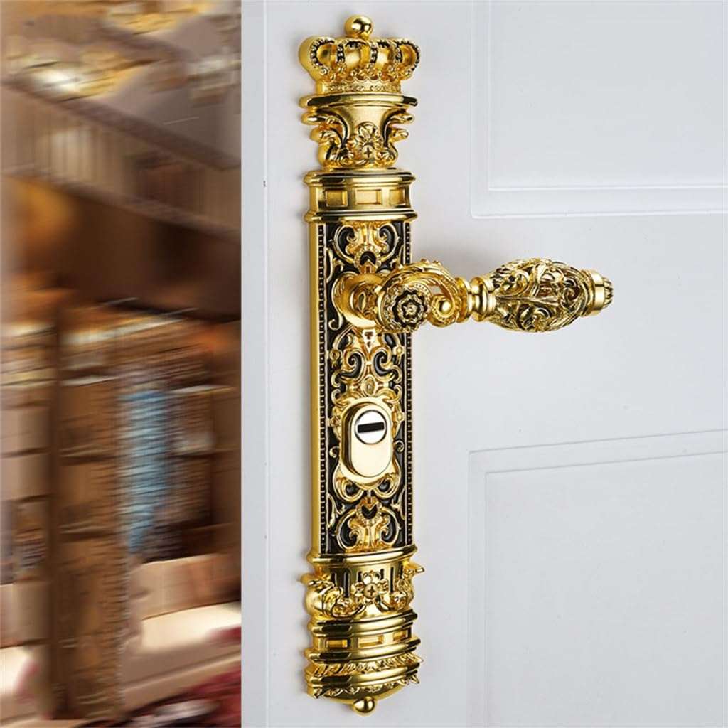 PGNEX Anti-Theft Door Handle Villa Entry Door to Door Universal Handle Large Door Locks 3