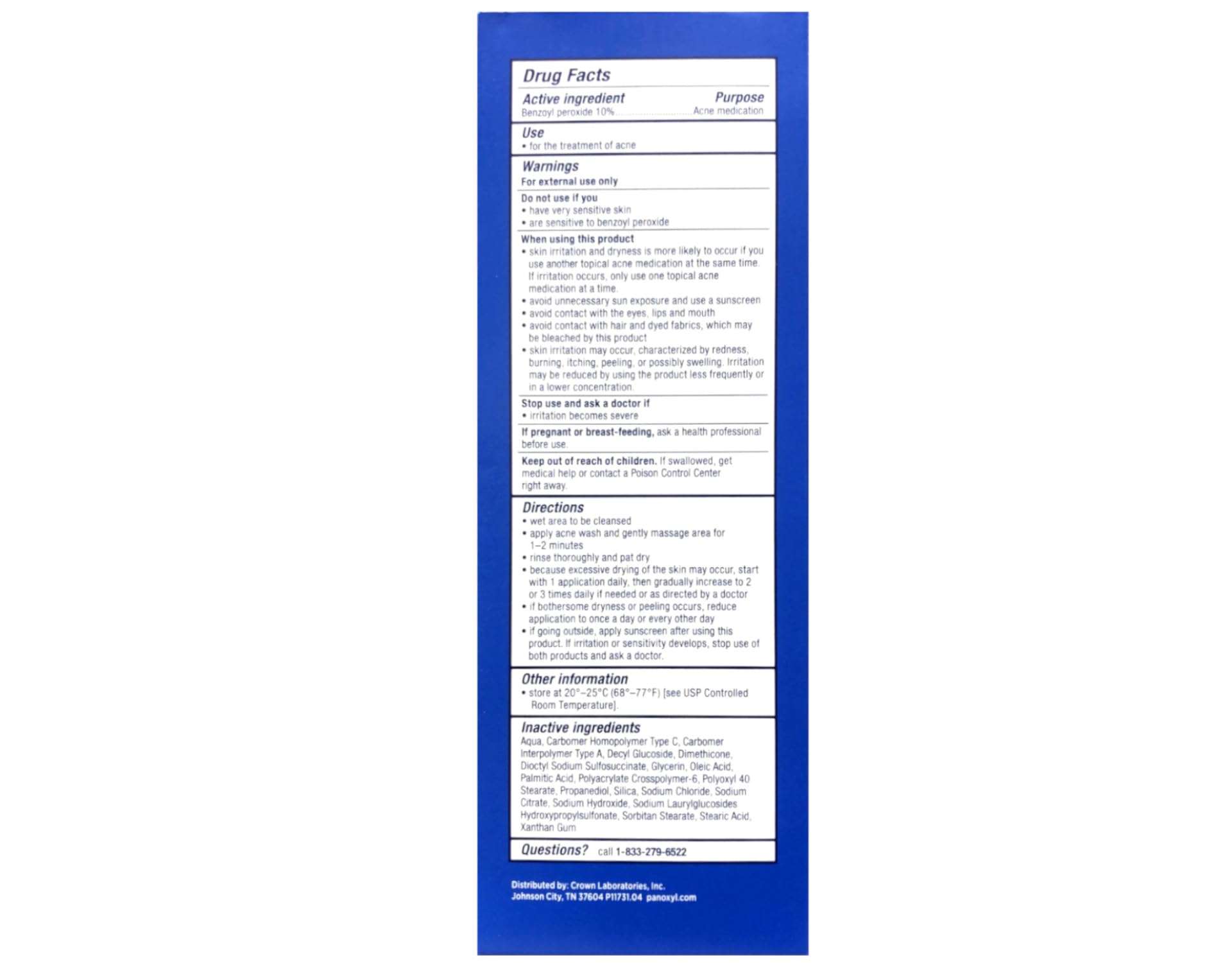 PanOxyl 10% Acne Foaming Wash 5.5 Ounce (Value Pack of 2) 3