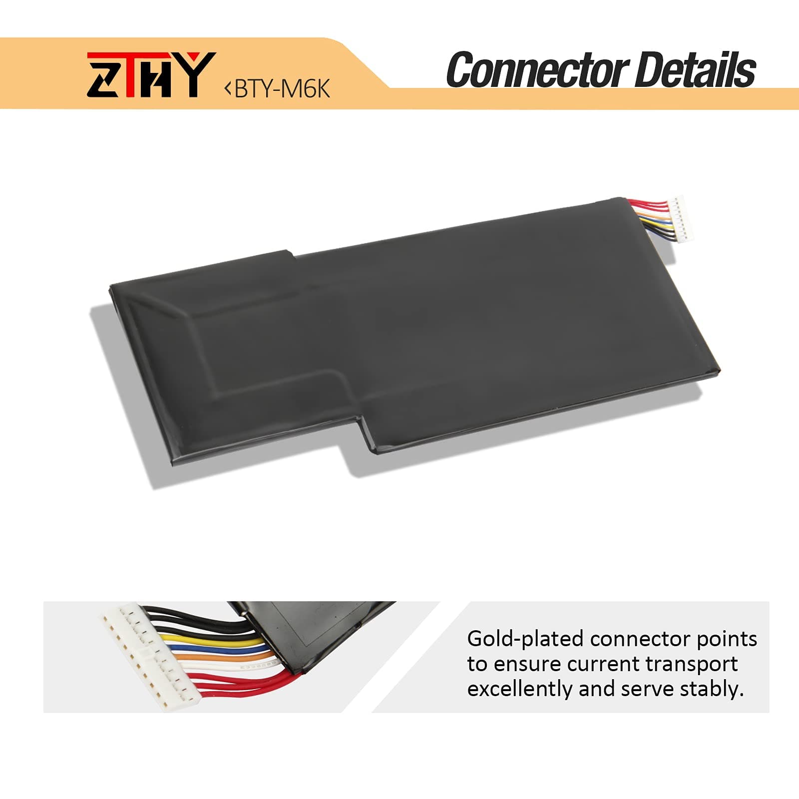 BTY-M6K Battery Replacement for MSI GS63VR GS73VR 7RG Stealth Pro GF63 Thin 8RB 8RC 8RD 9SC GF75 3RD 8SC 8RD 8RX GF65 9SE 10SD 9SD 10SE GS73 8RF WS63 8SK 8SL WP65 WF65 WF75 Bravo 15 17 A4DCR A4DDR 5