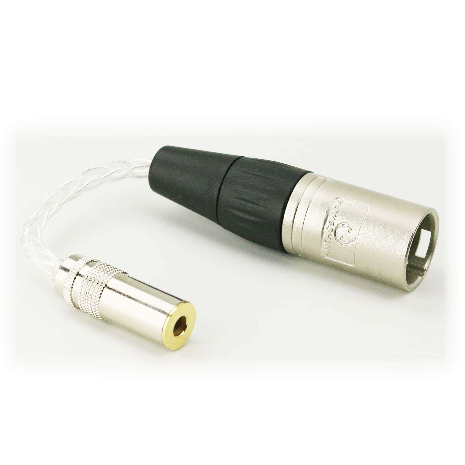 NewFantasia 4-pin XLR Male to 4.4mm Trrs Balanced Female HiFi Cable Headphone Audio Adapter 2