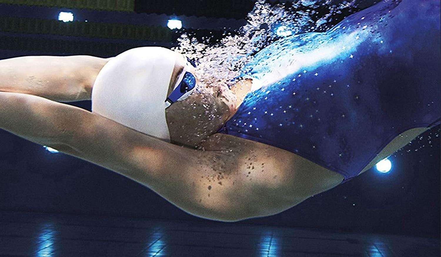 Majik Lightweight Silicone Solid Leakproof Swimming Cap for Kids Boys and Girls for Swimming Pool Or Shower Use 15 Grams Multicolor Pack of 1 6