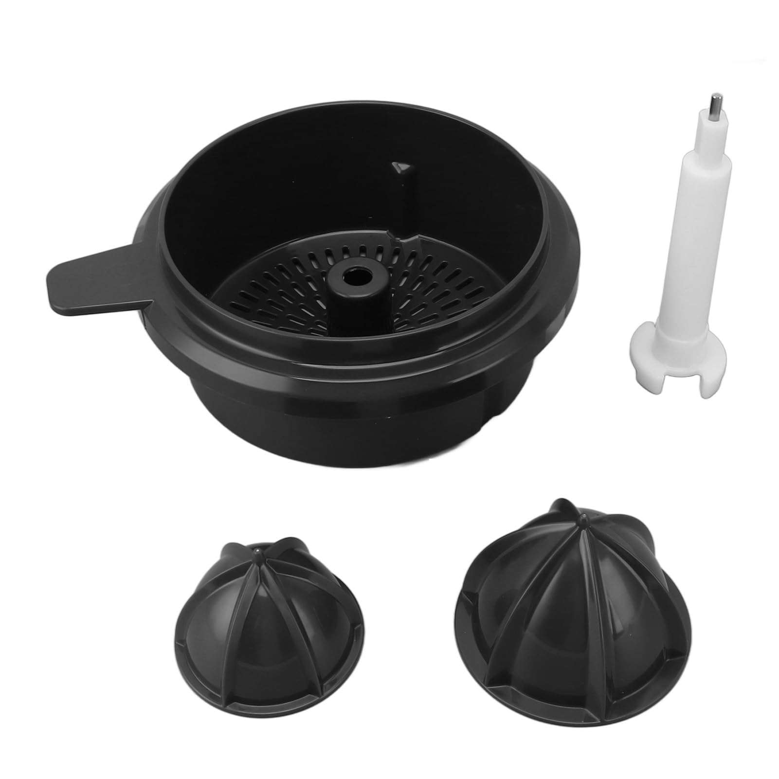 Juicer Orange Press Strainer Basket Kit with Press Cone ABS Plastic Juicing Machine Parts Accessories Compatible for Thermomix 4
