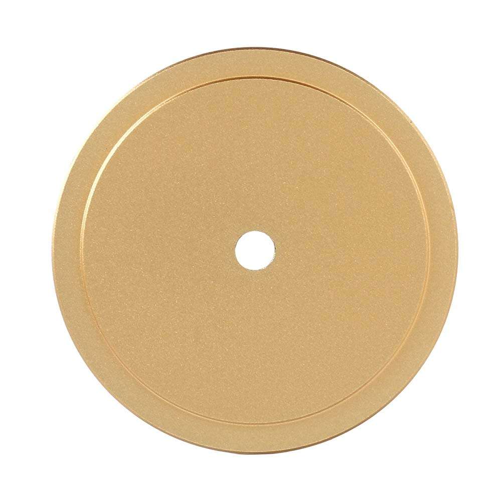 East buy Feet Pad, Aluminum Alloy Audio Amplifier Feet Pad Speaker HiFi Isolation Damper Pad,(Golden) 3