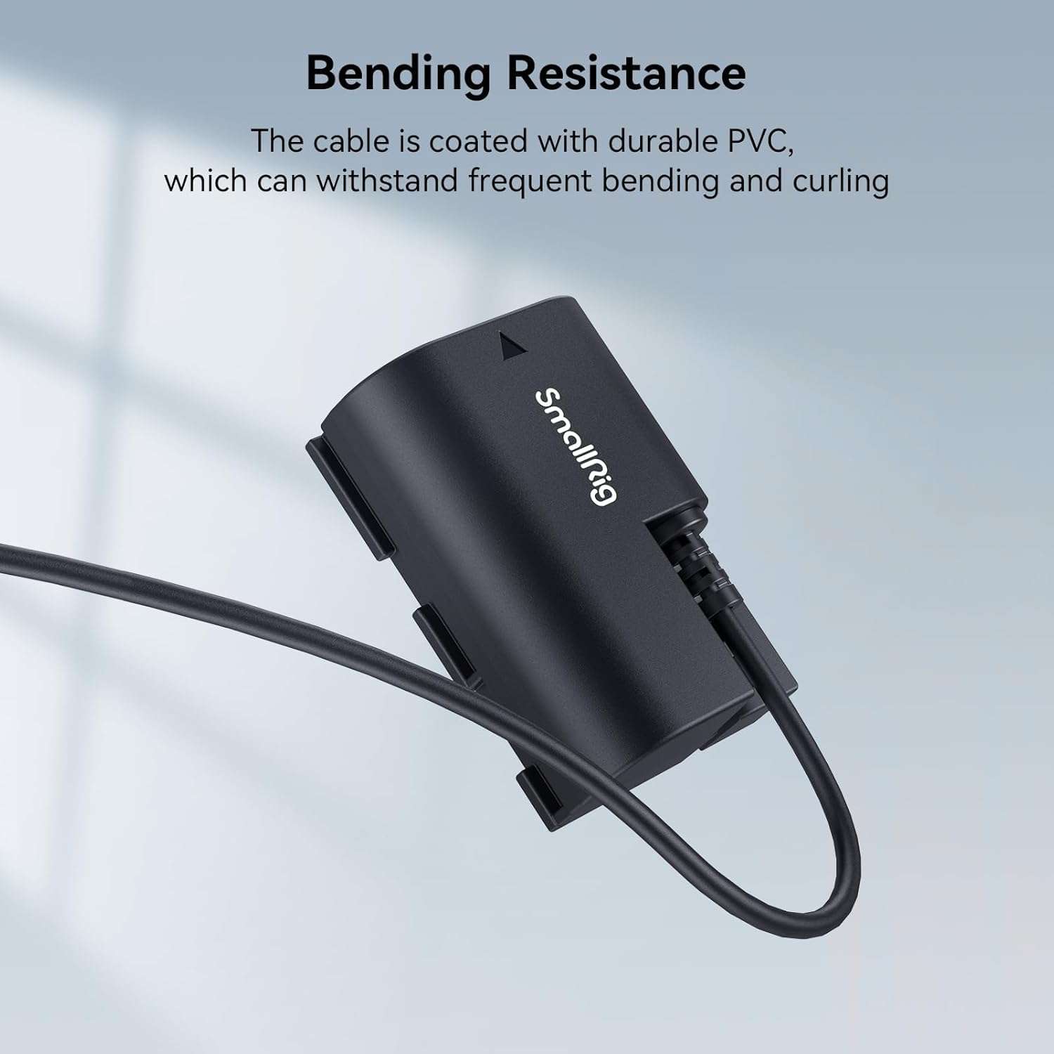 SmallRig LP-E6NH Dummy Battery Power Supply Adapter Kit for Canon R6 Mark III/II, R5, R5 C, R6, R7, R, 5D Mark II/III/IV, 6D, 6DMark II, 7D, 7DMark II, 60D, 60Da, 70D, 80D, 90D, XC10, XC15 Cameras 6