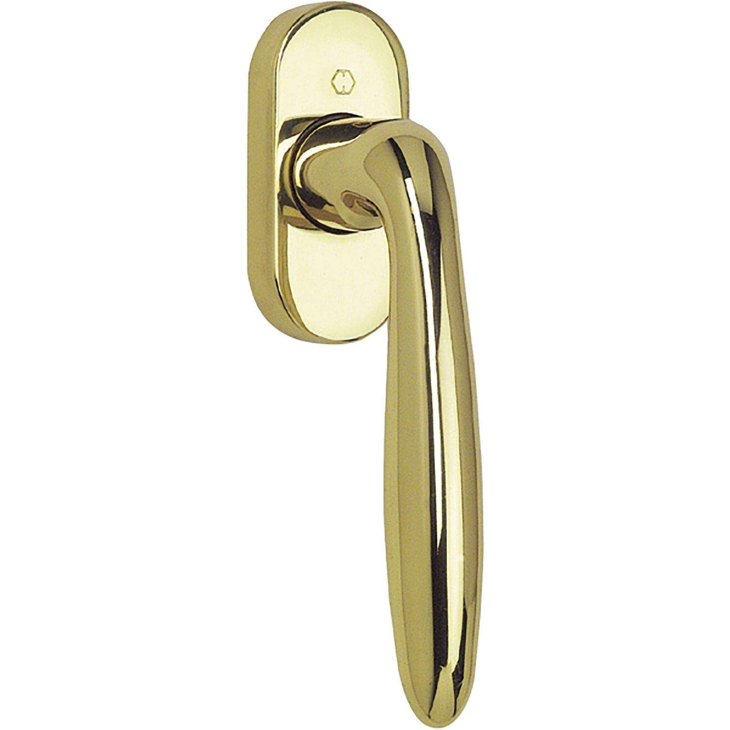 HOPPE 11567508 Verona Secustik Window Handle VK 7 32-42 mm Polished Brass
