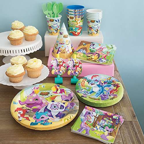 Unique 59351 Animal Jam Beverage Napkins | Party Supplies | 16ct 2