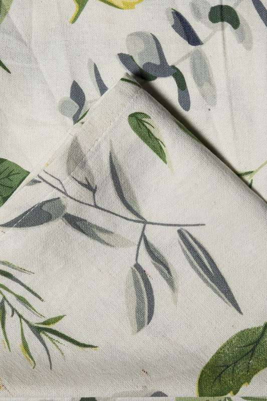 CONTRAST LIVING Unika Hand Block Printed Kitchen Towel/Dish Towel/Hand Towel Multi Color Set of 4 Pcs 2