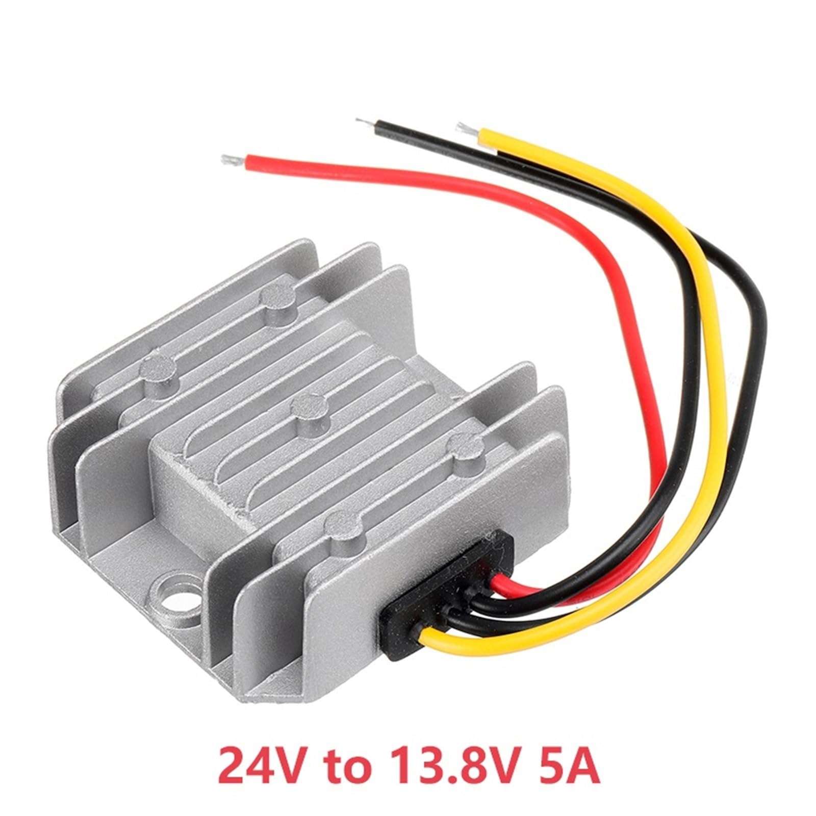 1pcs 24V to 13.8V 1-100A DC Buck Converter Adapter 18-36 Volt Converters Actuator Voltage for Sensors Controllers(100A) 3