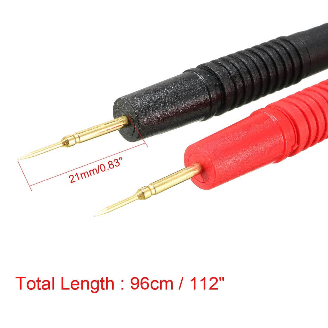 uxcell Multimeter Test Leads, Digital Multimeter Probe Tester Lead Wire Pen Cable with Alligator Clips,1000V 10A/20A, 24-in-1 Set 4