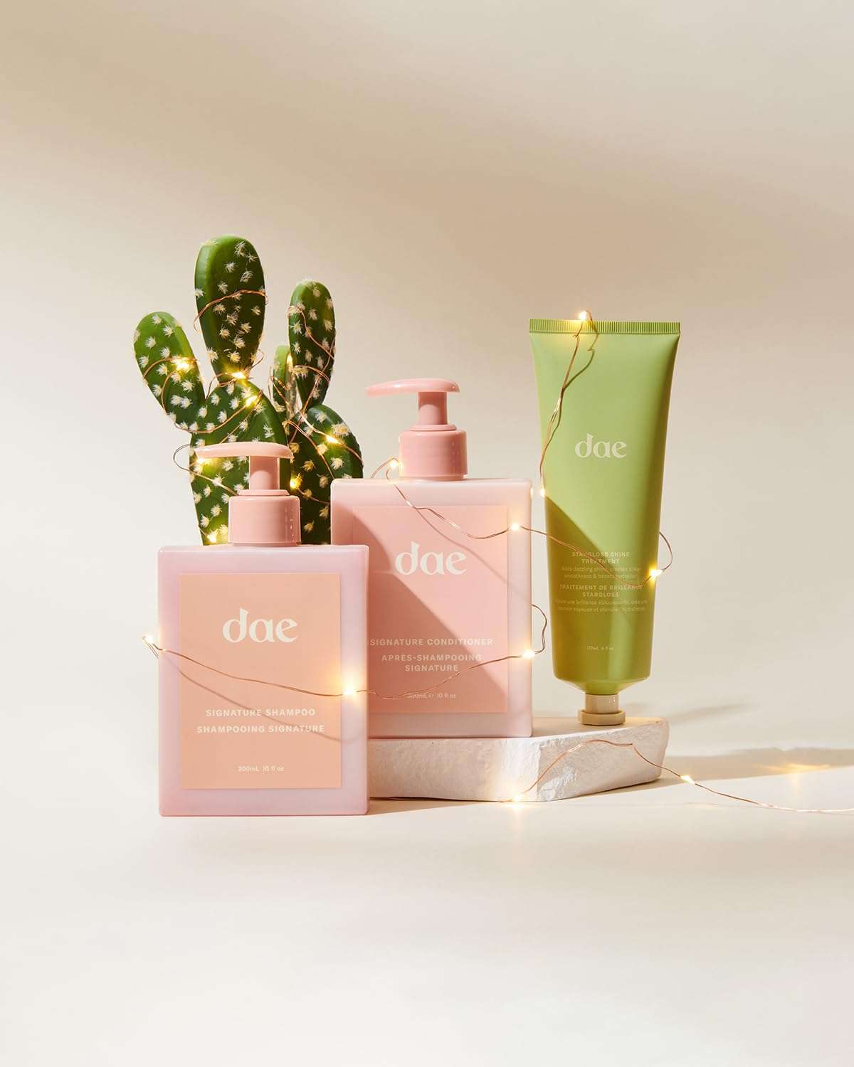 dae Hair Shine Bright Set (Signature Shampoo, Signature Conditioner & Stargloss Treatment) 3