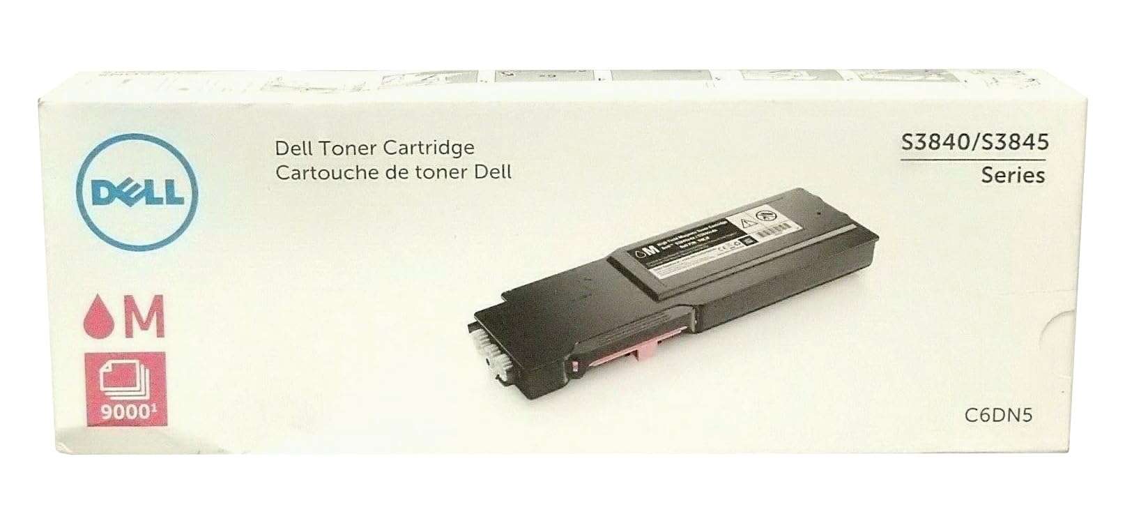 Dell C6DN5 High Yield Magenta Toner Cartridge for S3840cdn, S3845cdn