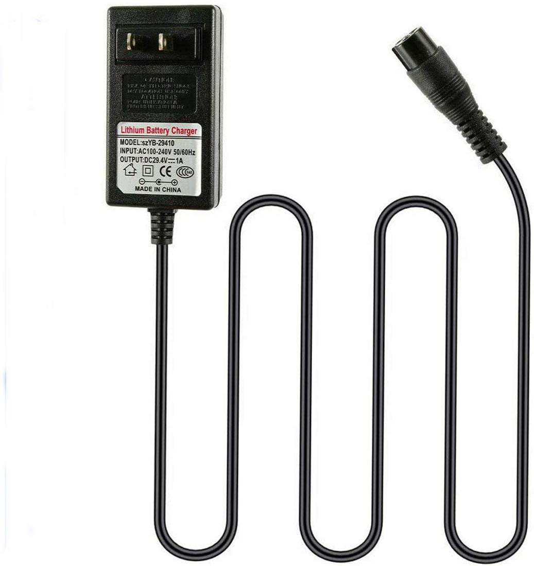 Miacoco Scooter Charger, 24V,3.3 FT Power Adapter for Razor E100 E125 E150 E175 E500 (Black) 6
