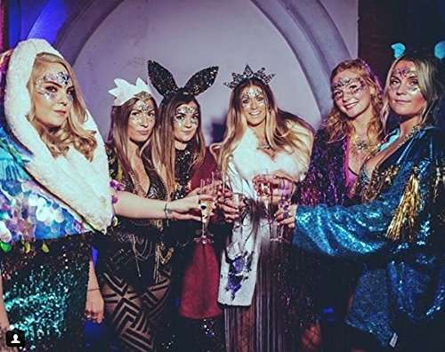 Caly CB-1002 Long Lasting Waterproof Face Gems Body Jewels Stickers for Carnival 6