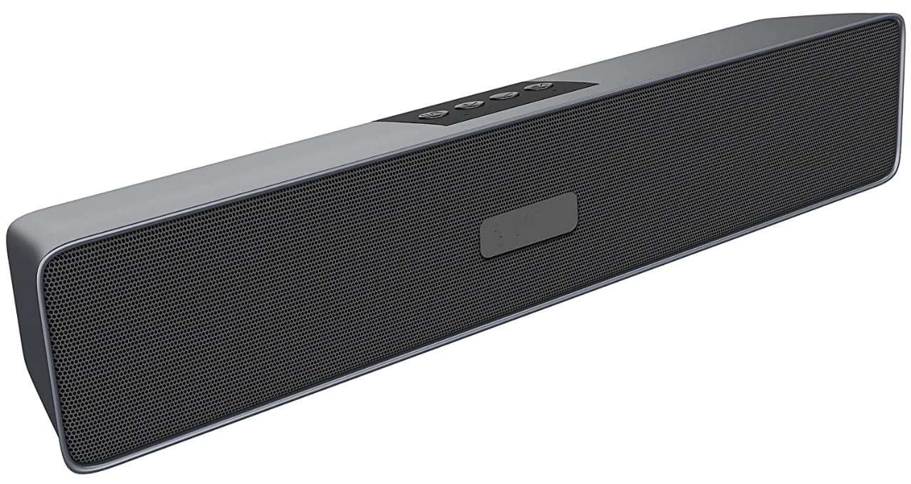 ortek ORTEL Soundbar Supporting LED Display, USB, SD Card, AUX, FM, TWS & Call Function, 1200 mAh,Dj Bass Bar Studio Bluetooth Soundbar Moviebar Party Light 10 W Bluetooth Soundbar 3