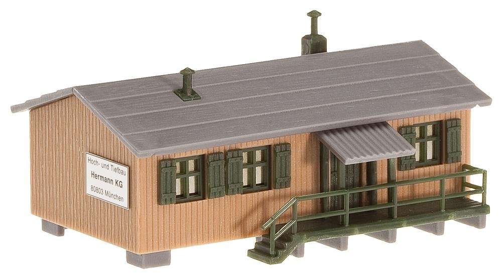Faller 222187 Wooden hut with shutters/roof N Scale Building Kit 1
