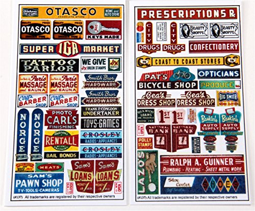 HO Storefront Signs #4