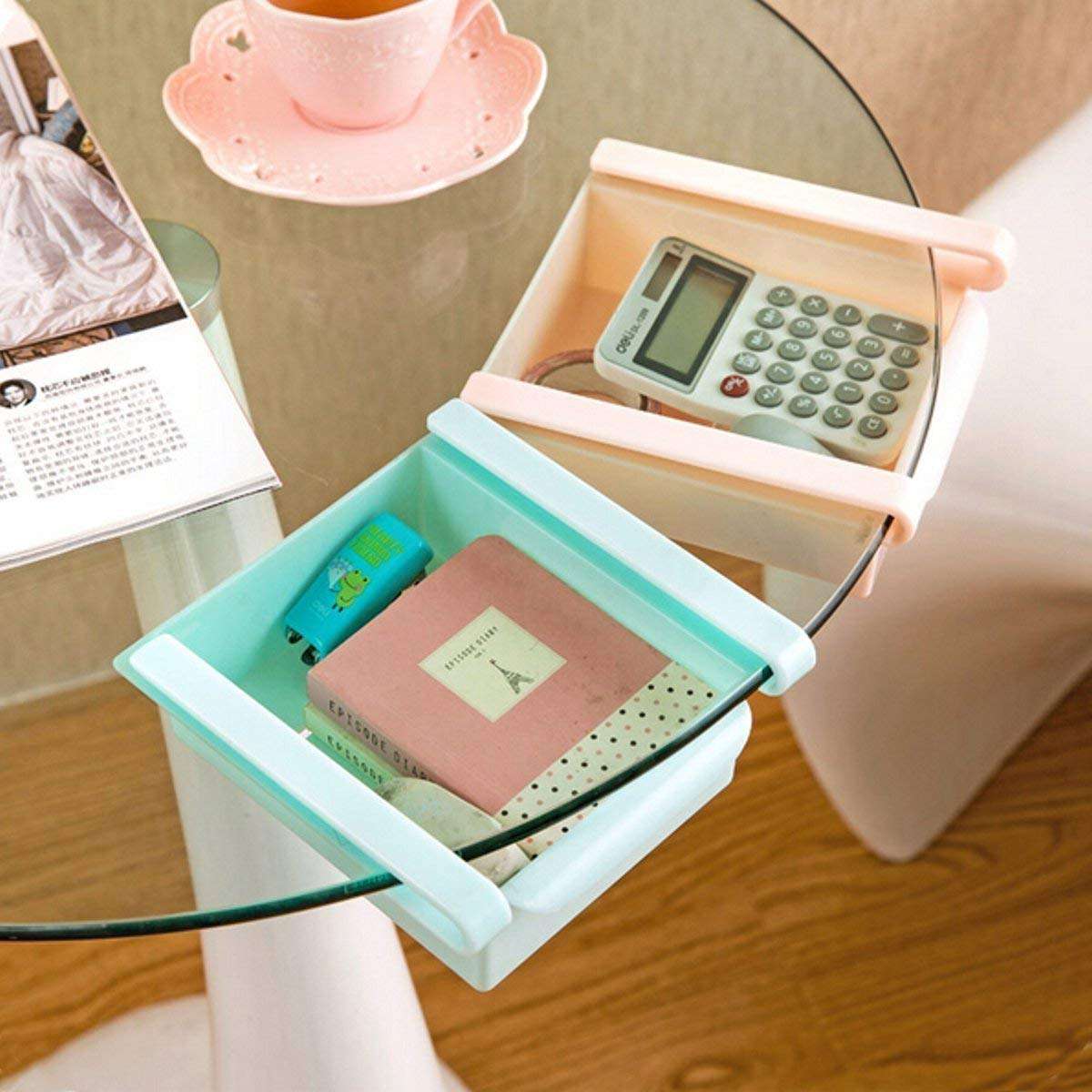 Anugrah Fridge Tray for Storage Food Organizer Set | Refrigerator Storage Rack Set (Pack of 4) 5