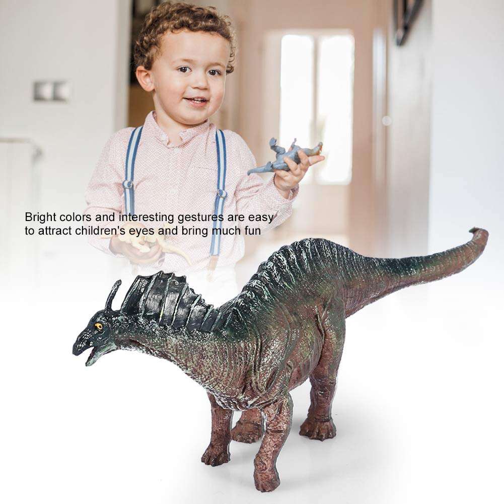 Dinosaur Toy, Dinosaur Model Toy, Children Toy Plastic for Home Science Project Prop Office Collection(Green)